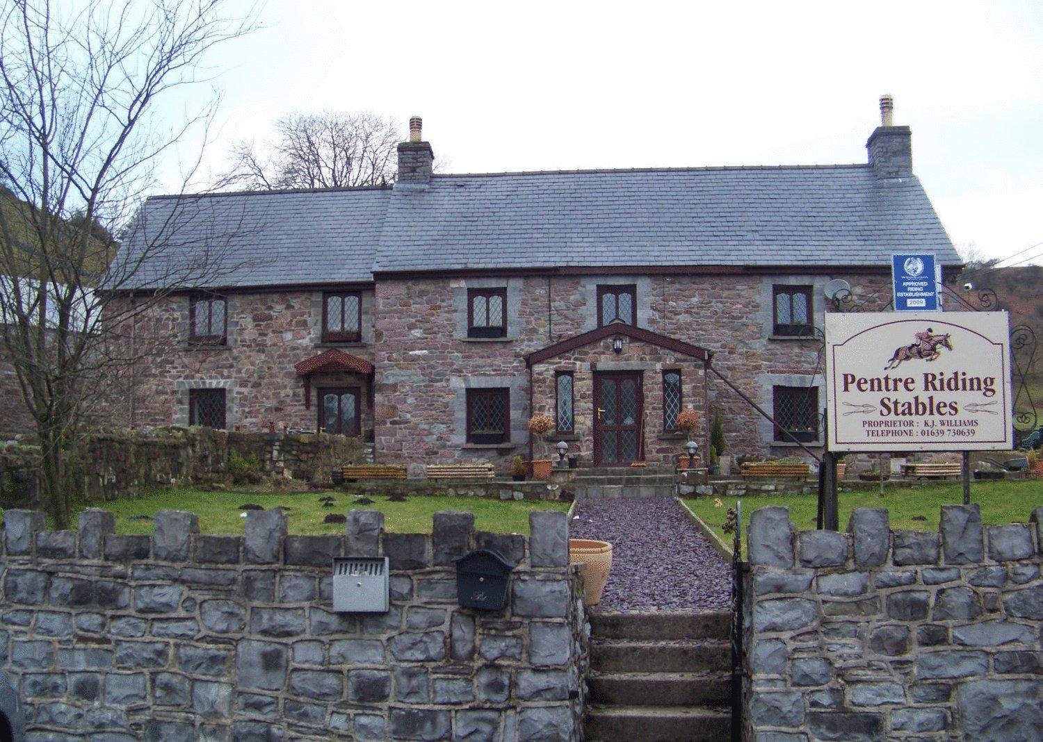 Pentre Riding Stables Hotel Abercraf Exterior foto